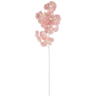 Blossom Spray Pink with Single White Stem