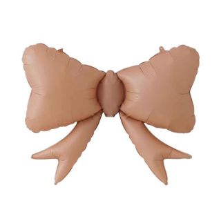 caramel-bow-matte-bamboo-party-50x80-foil-balloon