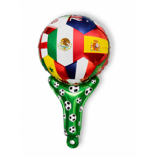 Worldcup Football Inflatable Cheering Stick Foil Balloon