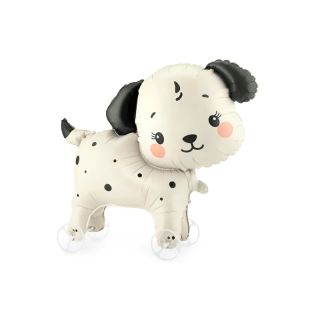 25"  Dog on Wheels Foil Balloon
