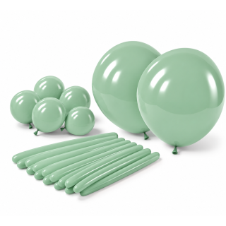 Sempertex Pastel Dusk Green Tea 126 All Sizes Latex Balloons