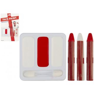 ENGLAND FACE PAINTS RED AND WHITE