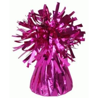 Foil Balloon Weights Fuchsia 12ct