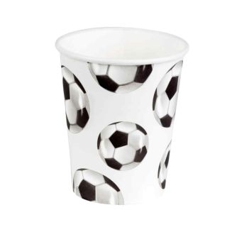Football Paper Cups 10pc 25cl