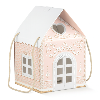 Pink House Gift Box Elf Return 
