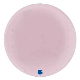 15" Grabo Pastel Pink 4D Globe