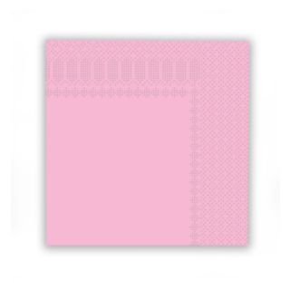 Napkins Light Pink Oaktree 13" 16ct 