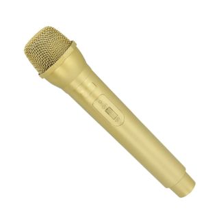Gold Microphone Prop 23.5cm