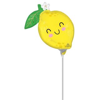 Mini Anagram Lemon Foil Balloon
