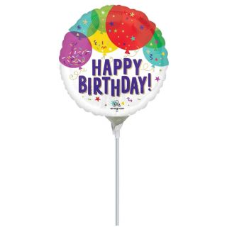 Mini Happy Birthday Balloon Foil Balloon