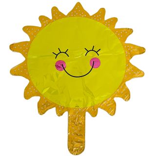 Mini Happy Sun Foil Balloon