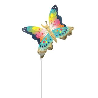 Mini Vibrant Butterfly Foil Balloon