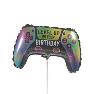 mini-vivid-game-controller-birthday-foil-balloon