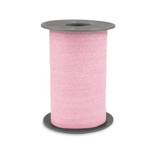Poly Glitter Light-Pink Ribbon 10mm x 100m
