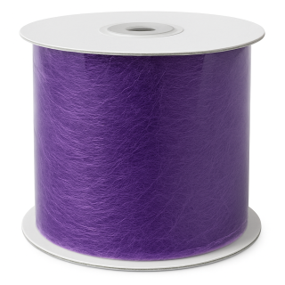 Purple Silk Mesh Ribbon 5cm x 20m