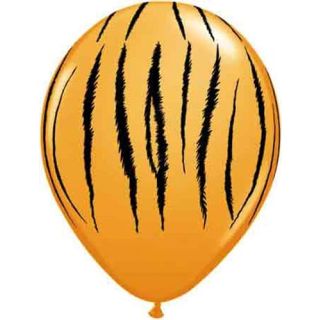 11" Qualatex Tiger Stripes Latex Balloons 25pk