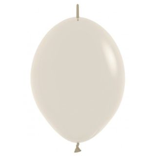 12" Sempertex Link Pastel Dusk Cream 107 Latex Balloons 50ct