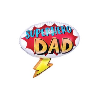 Superhero Dad SuperShape Foil Balloon