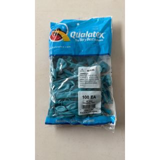 5" Tropical Teal Qualatex Latex Baalloons 100ct