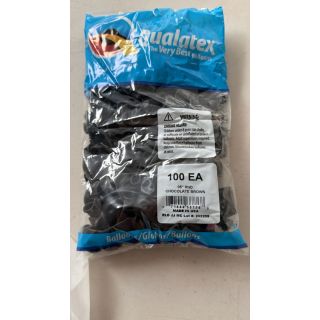 5" Chocolate Brown Qualatex Latex Balloons 100ct