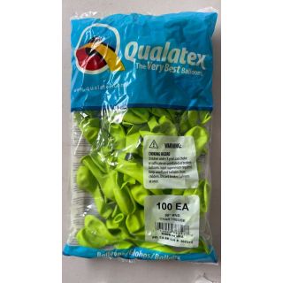 5" Chartreuse Qualatex Latex Balloons 100ct