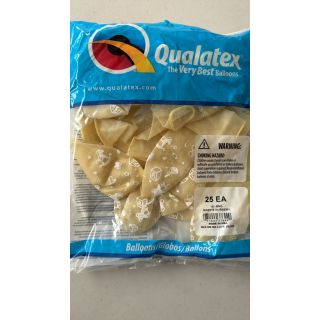 18" Baby Nursery Clear Qualatex Latex Balloons 25ct