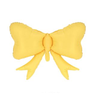 yellow-bow-matte-bamboo-party-50-x80cm-foil-balloon