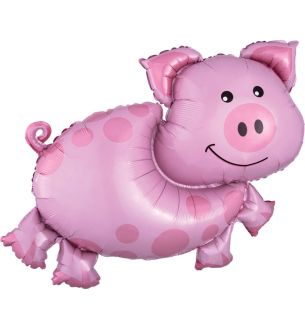 35" Pig Suipershape Foi Balloon
