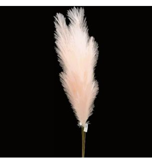 115cm Artificial Pampas Grass Light Pink x 4pcs