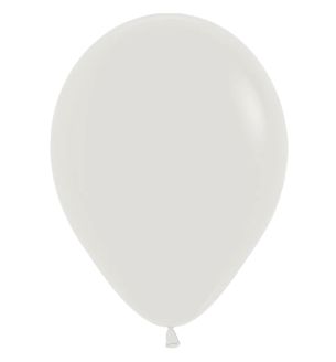 12" Sempertex Almond White 006 Latex Balloons 50ct