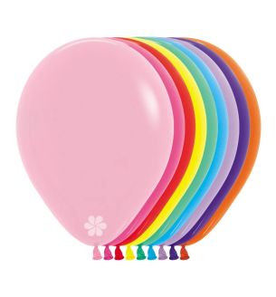 12" Sempertex Fashion Assorted 000 Latex Balloons 50ct