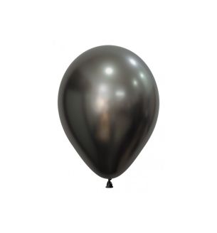 5" Sempertex Silk Midnight Grey 880 Latex Balloons 50ct