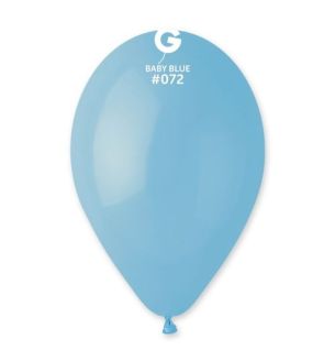 13" Gemar Baby Blue 072 Latex Balloons 50ct