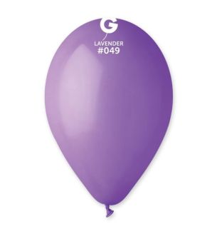 13" Gemar Lavender 049 Latex Balloons 50ct