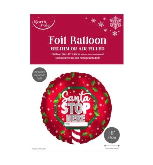 18-eurowrap-santa-stop-here-foil-balloon