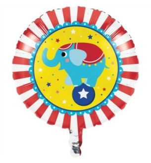 18" Circus Elephant Foil Balloon
