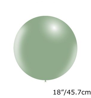 18" Decotex Eucalyptus 93 Latex Balloons 10ct