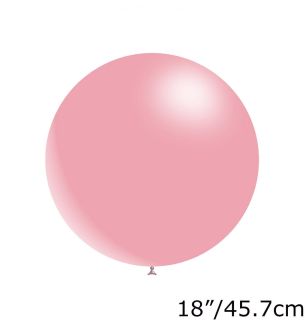 18" Decotex Light Pink 21 Latex Balloons 10ct
