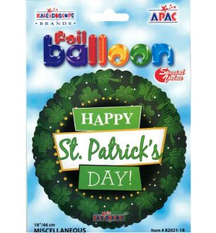 18inch-happy-st-patricks-day-kaleidoscope-foil-balloon