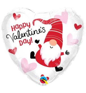 18" Happy Valentines Day Gonk Foil Balloon