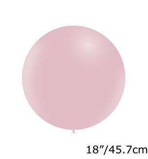 18" Pastel Matt Pink 107 Latex Balloons 10ct