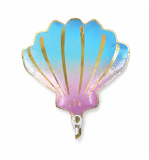 Mini Oaktree Shell Shape Foil Balloon