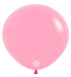 24" Sempertex Fashion Candy Pink 008 Latex Balloons 3ct
