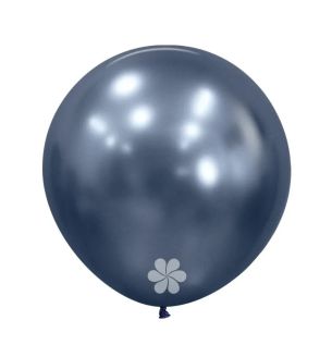 24" Sempertex Reflex Galaxy Blue Latex Balloons 3ct