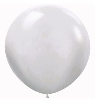 24" Sempertex Satin Pearl 406 Latex Balloons 3ct
