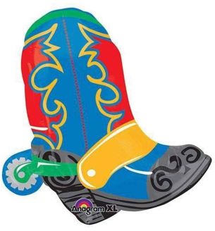 24inchanagram-wild-west-boot-shape-foil-balloon