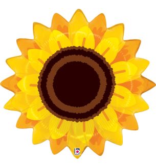 22" Betallic Sun Flower Foil Balloon