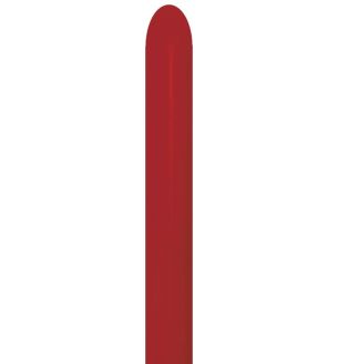 260S Sempertex Fashion Imperial Red 050 Latex Balloon 50ct