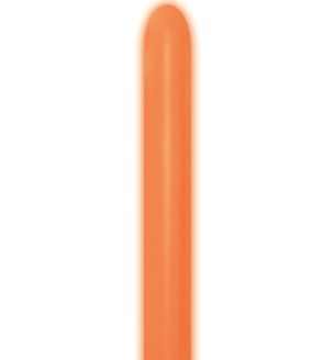 260S Sempertex Neon Orange 261 Latex Balloon 50ct