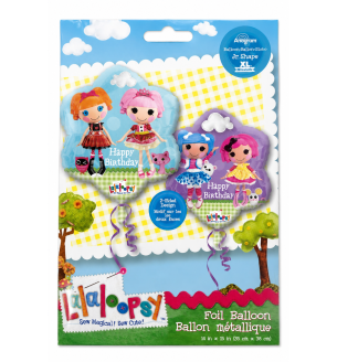 17" Lalaloopsy Happy Birthday Foil Balloon